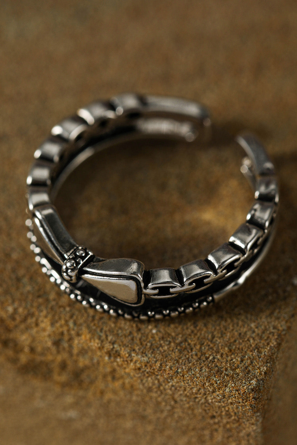 Alena alloy Double Tier Ring