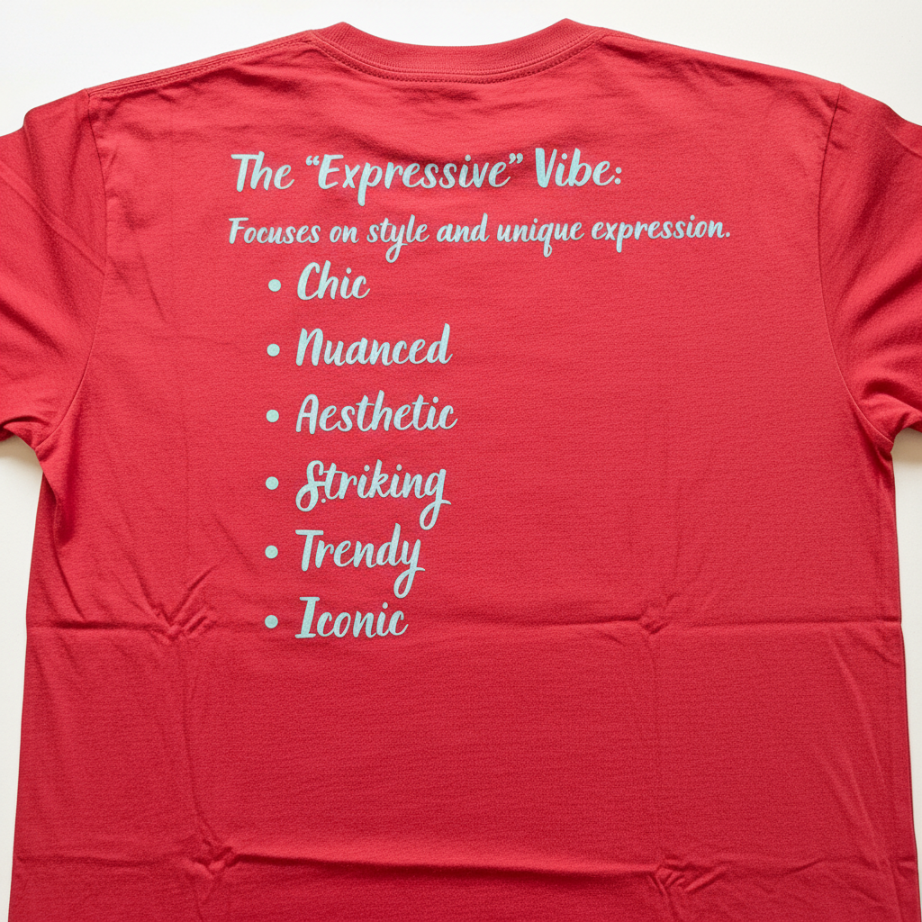 Say It Loud: The Cnasti Expressive Vibe Tee