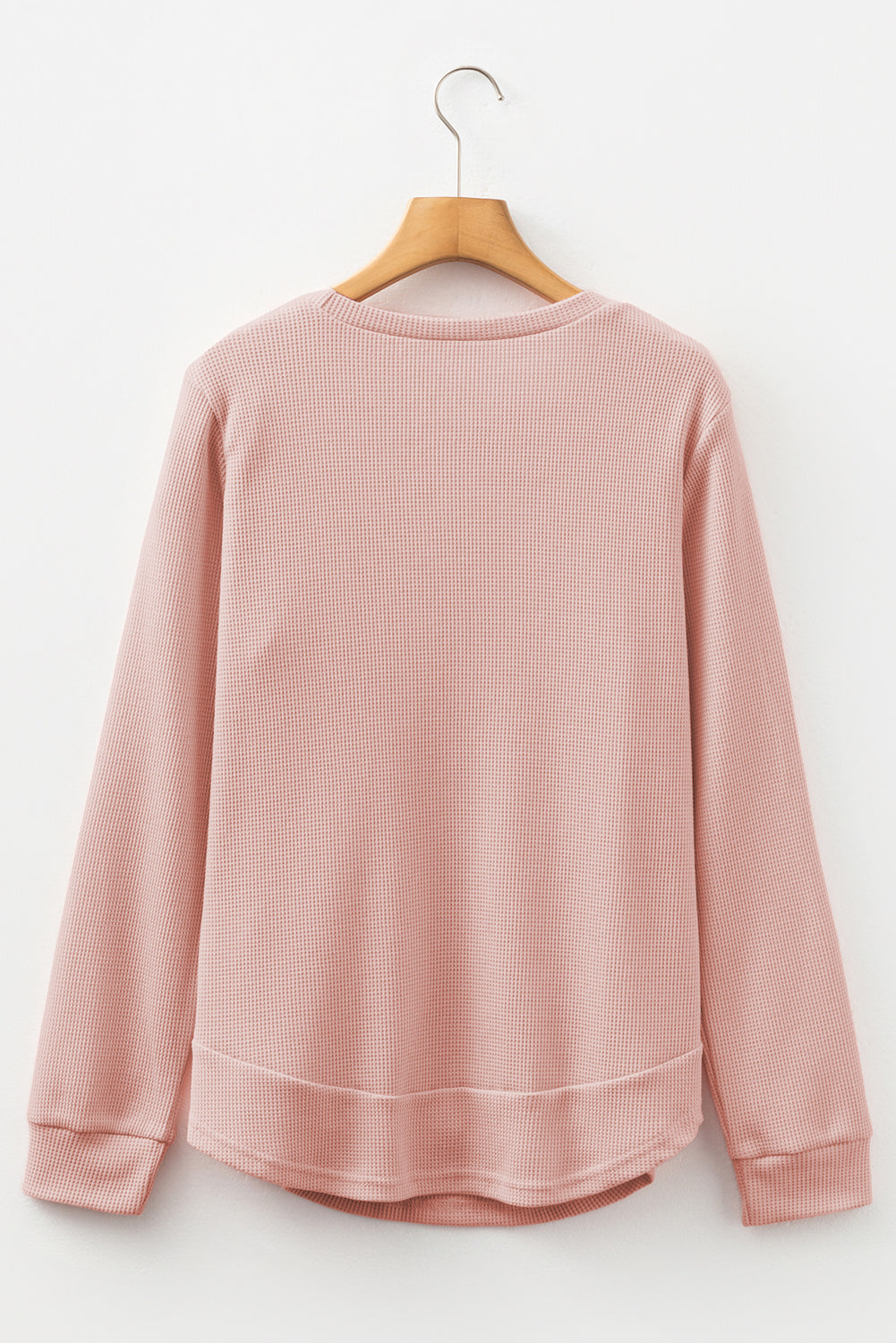 Allison Waffle Long Sleeve Top