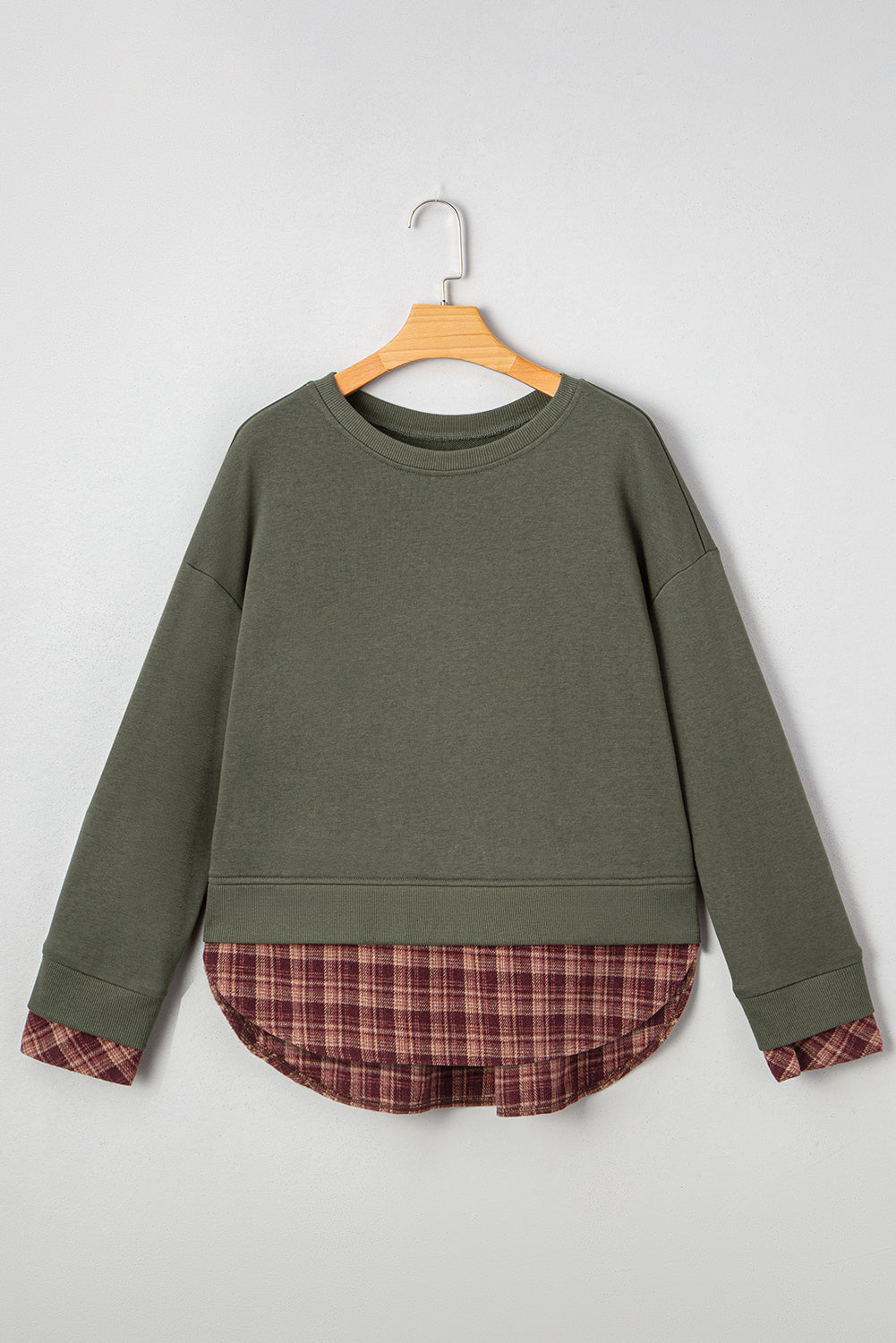Rosa Patchwork Drop Shoulder Sweatshirt