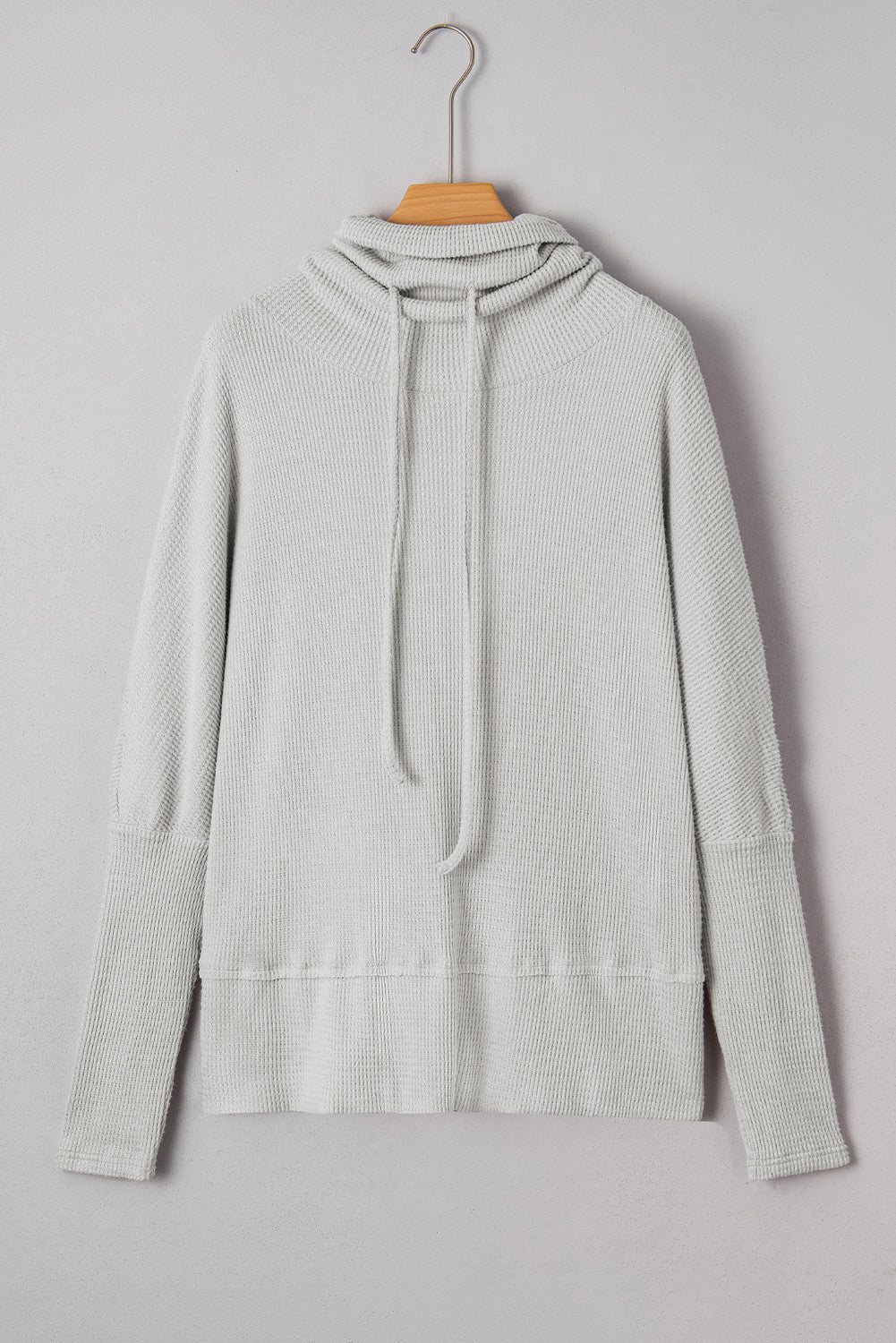 Amber Drawstring Cowl Oversize Top