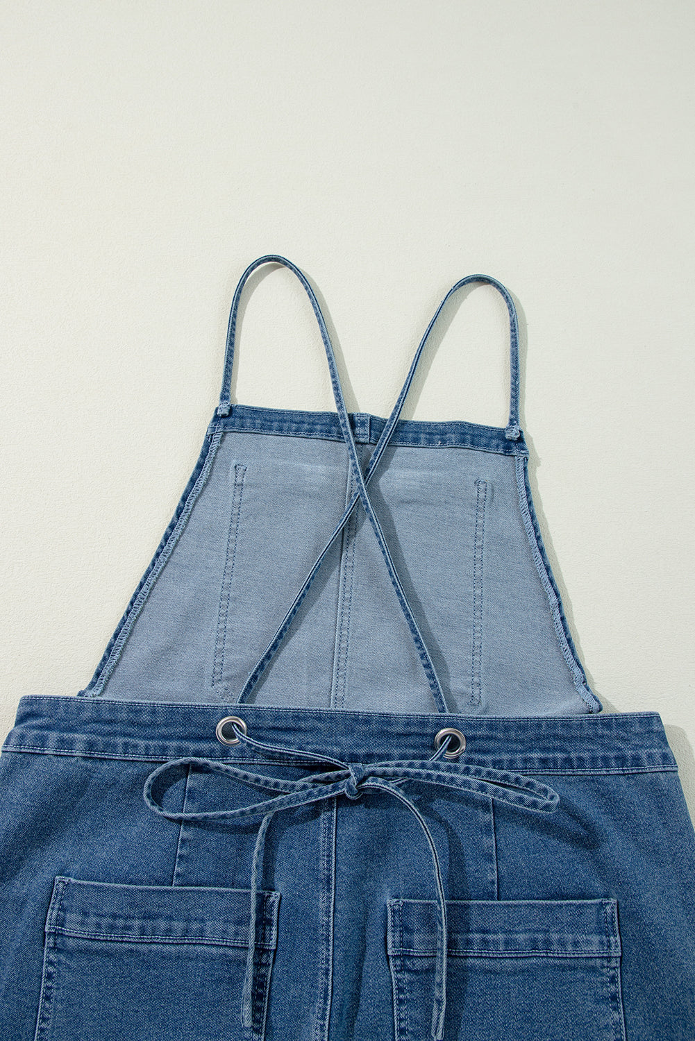 Maya Cropped Wide Leg Overalls