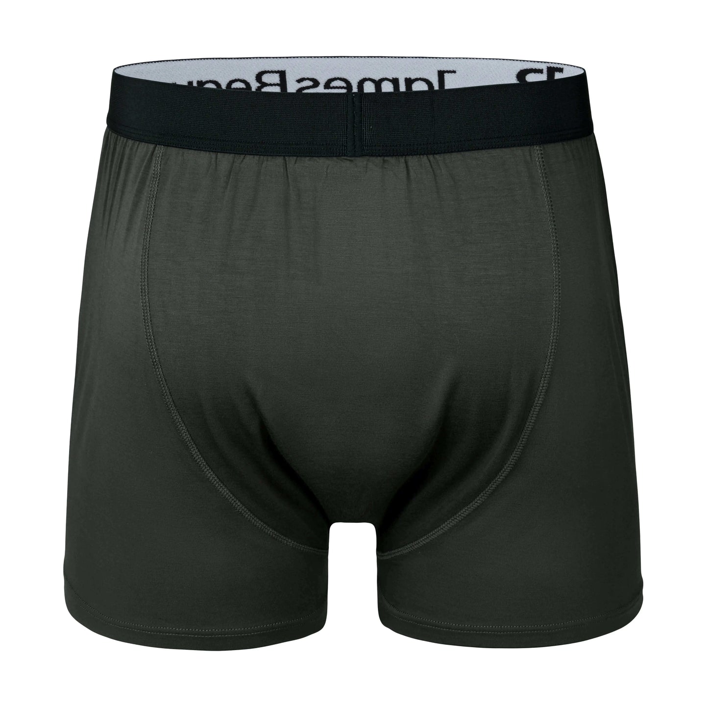3-Pack Men's Black 95% Bamboo Boxer Shorts