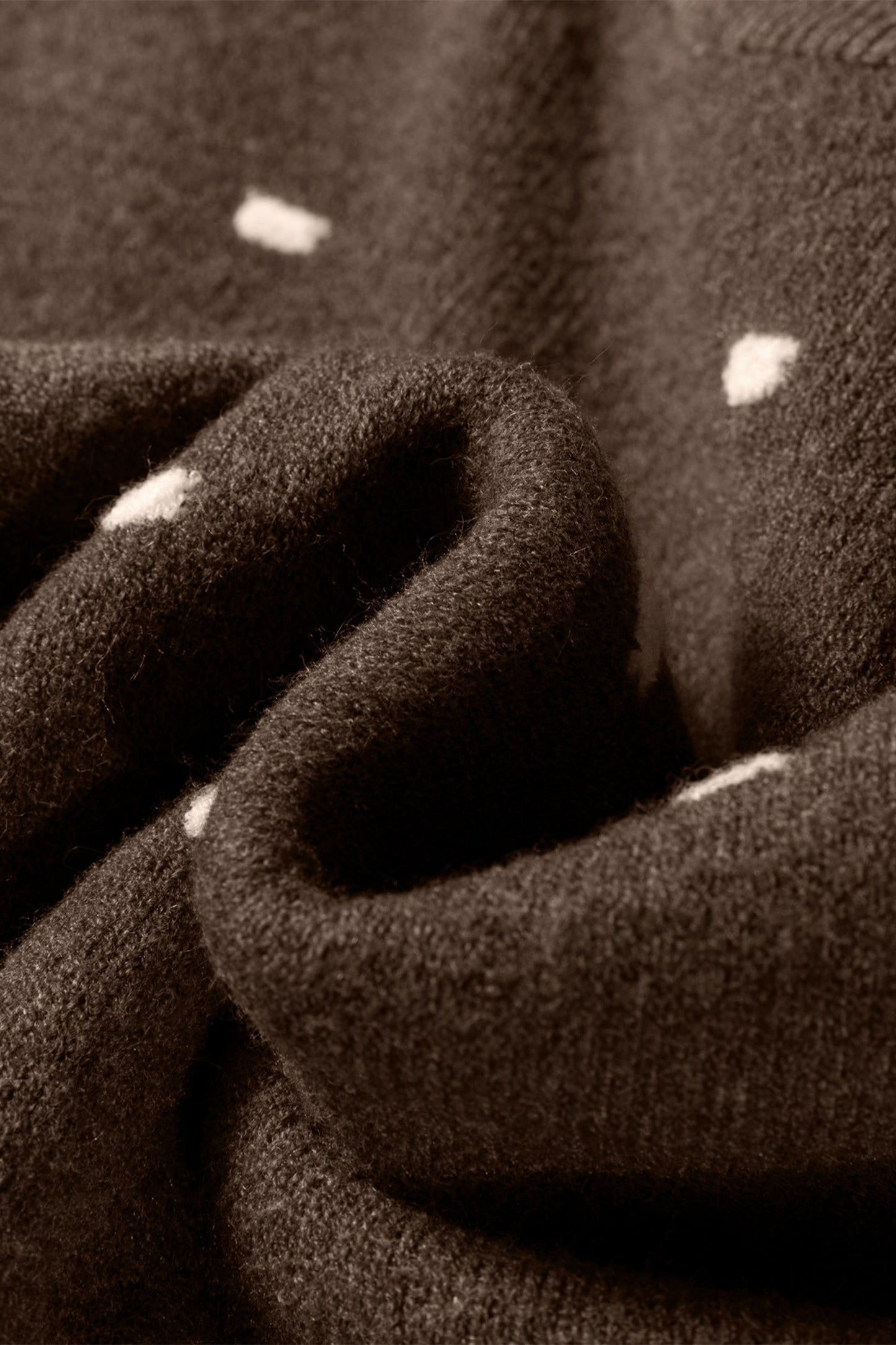 Renata Ribbed Edge Knit Sweater