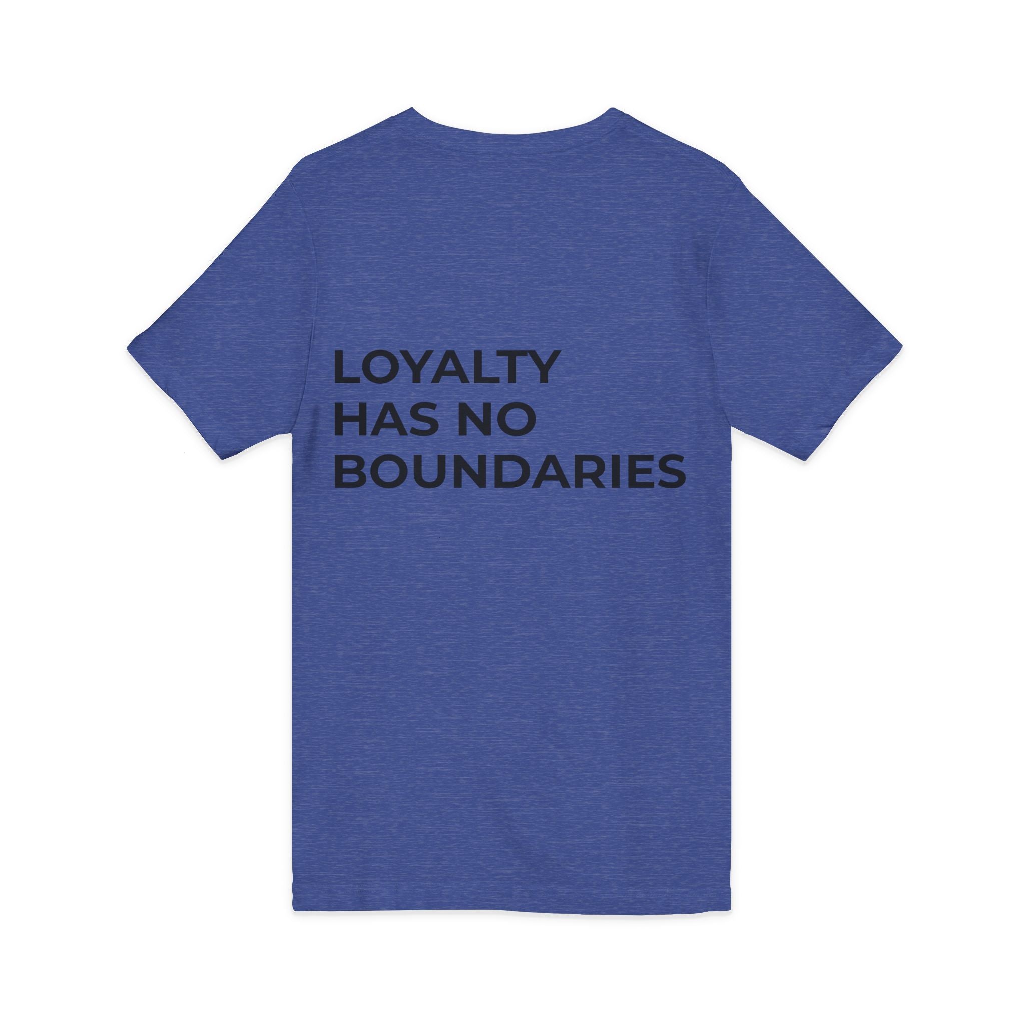 V-Neck Tee - 'Loyalty Has No Boundaries' Mermaid Logo Shirt