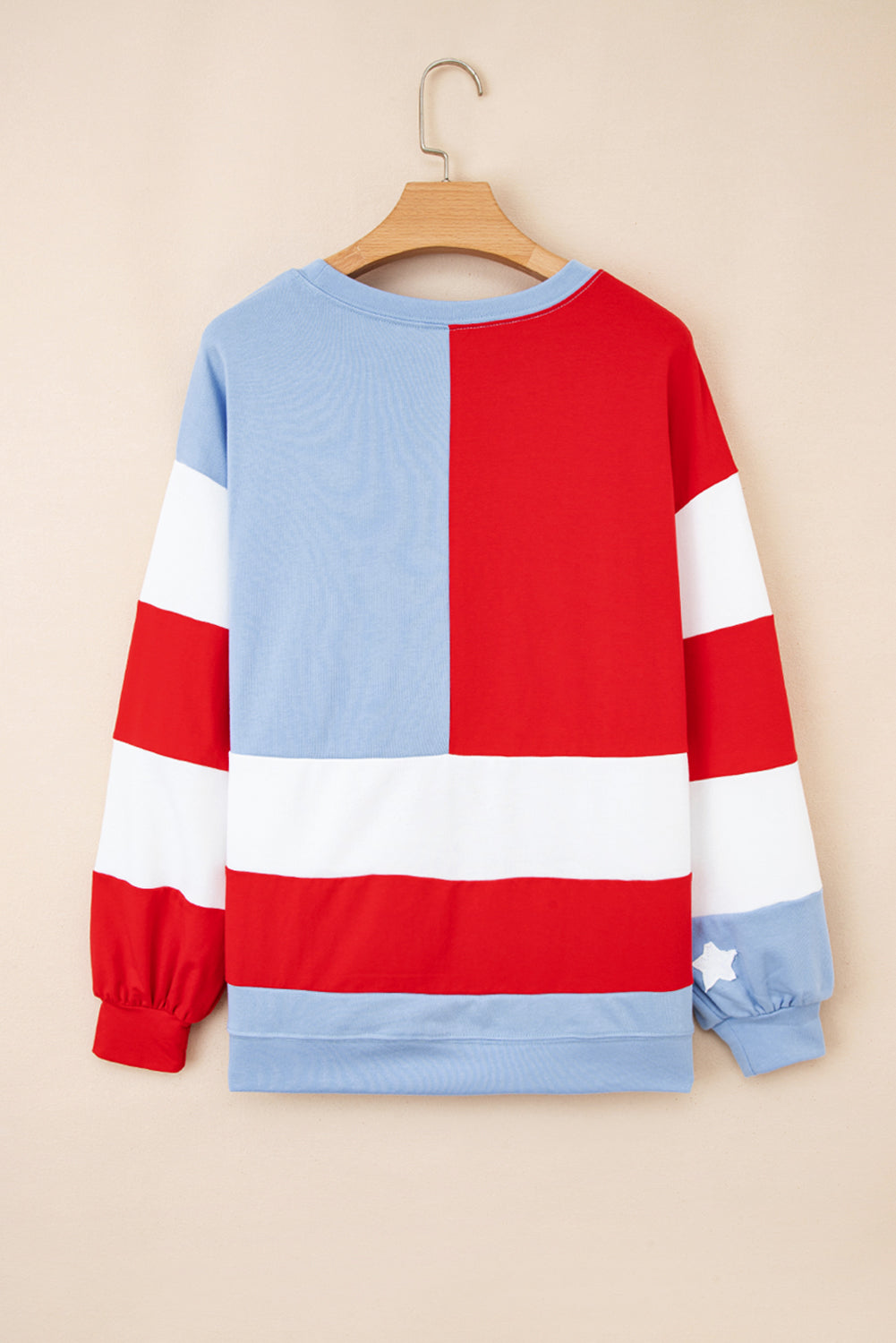 Simone Flag Vintage Oversized Pullover