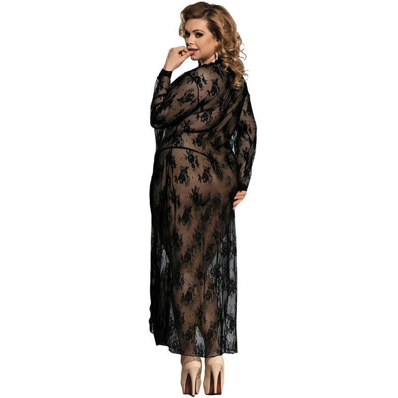 Women's Lace Temptation Pajama Lingerie Set