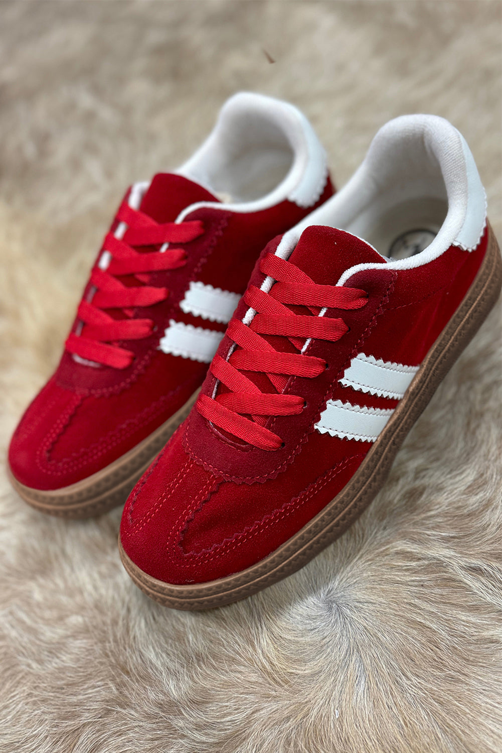 Harper Lace Up Flat Shoes