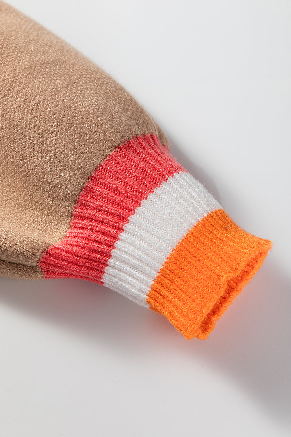 Scarlett Contrast Striped Baggy Sweater