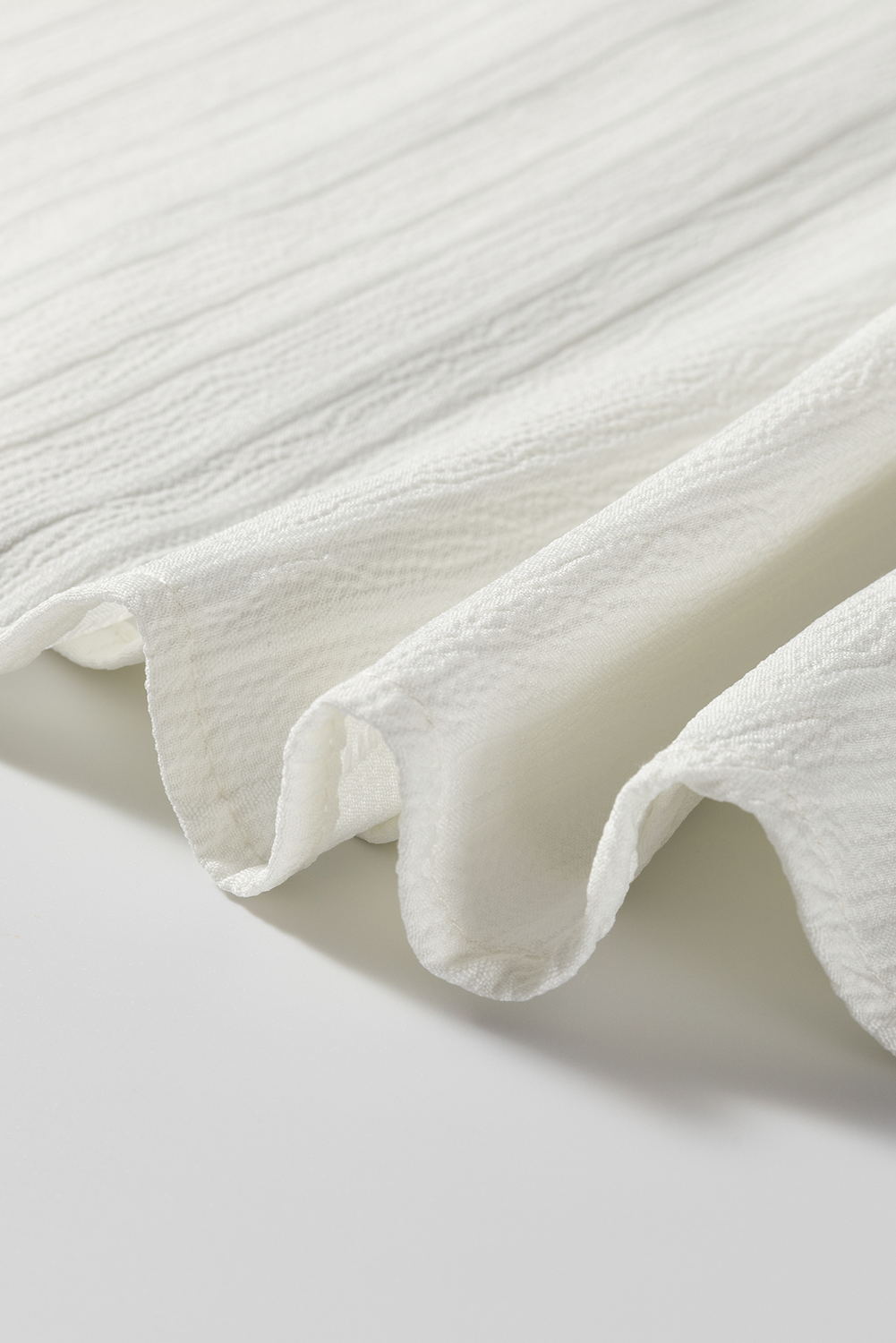 Ramila Textured Colorblock Elegant Blouse