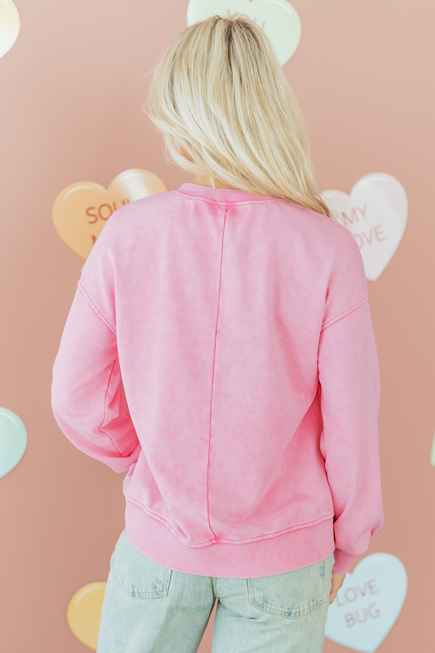 Brinley Drop Shoulder Loose Sweatshirt