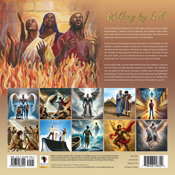 2026 Walking by Faith Calendar | FashionMojos.com