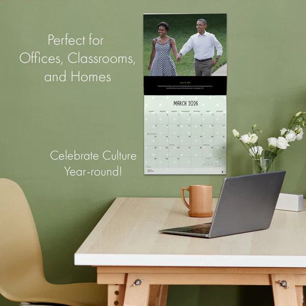 2026 The Obamas Calendar | FashionMojos.com
