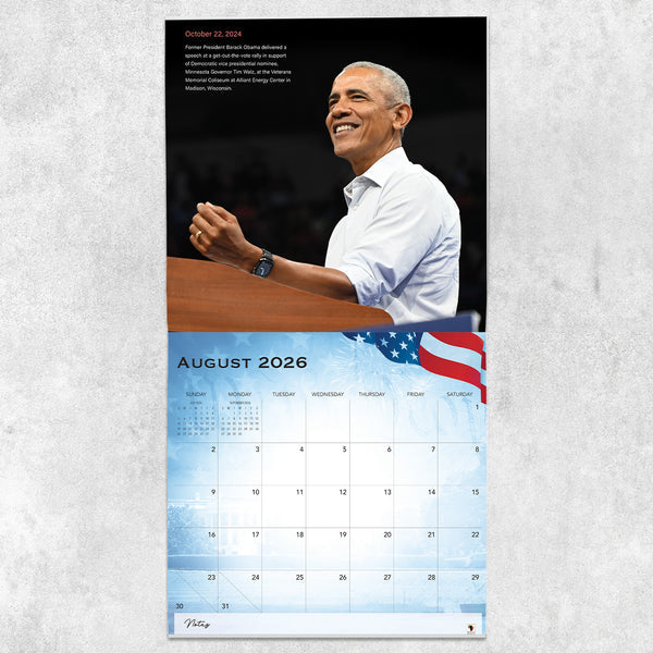 2026 The Obamas Calendar | FashionMojos.com