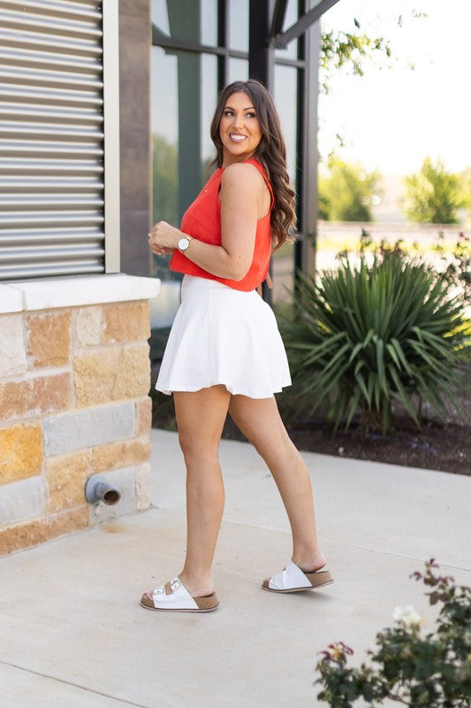 The Wendy White Skort