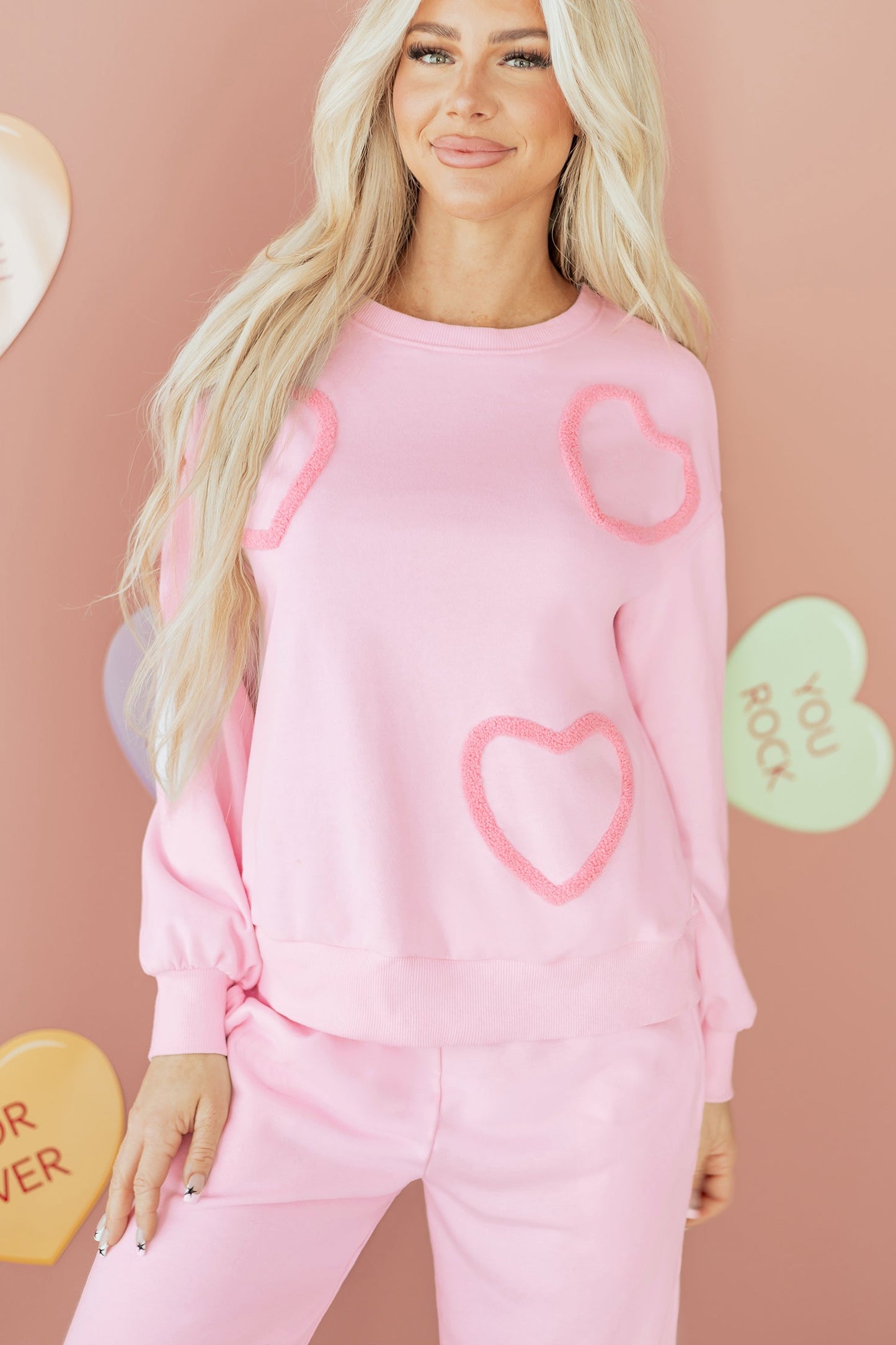 Nova Pattern Casual 2pcs Pants