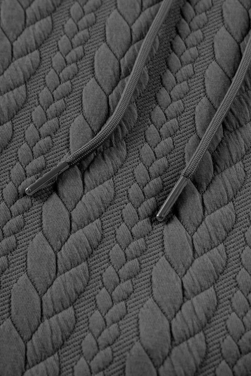 Promise Textured Baggy Solid Hoodie