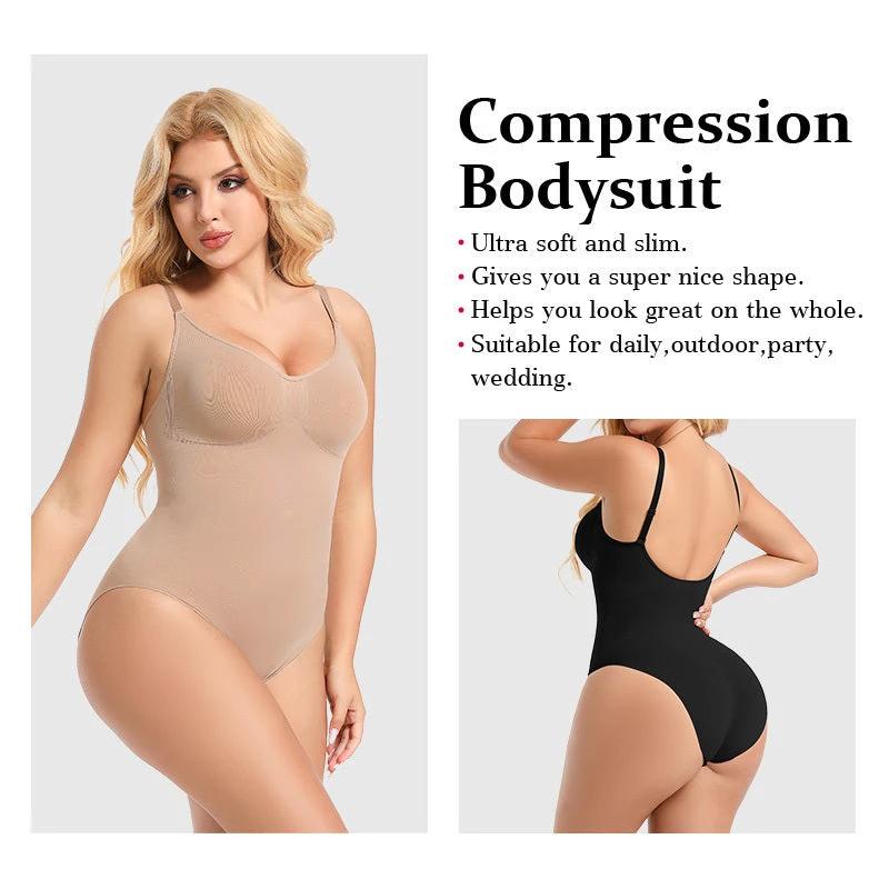Women's Seamless Faja Boyshorts Bodysuit – Plus Size Shaper