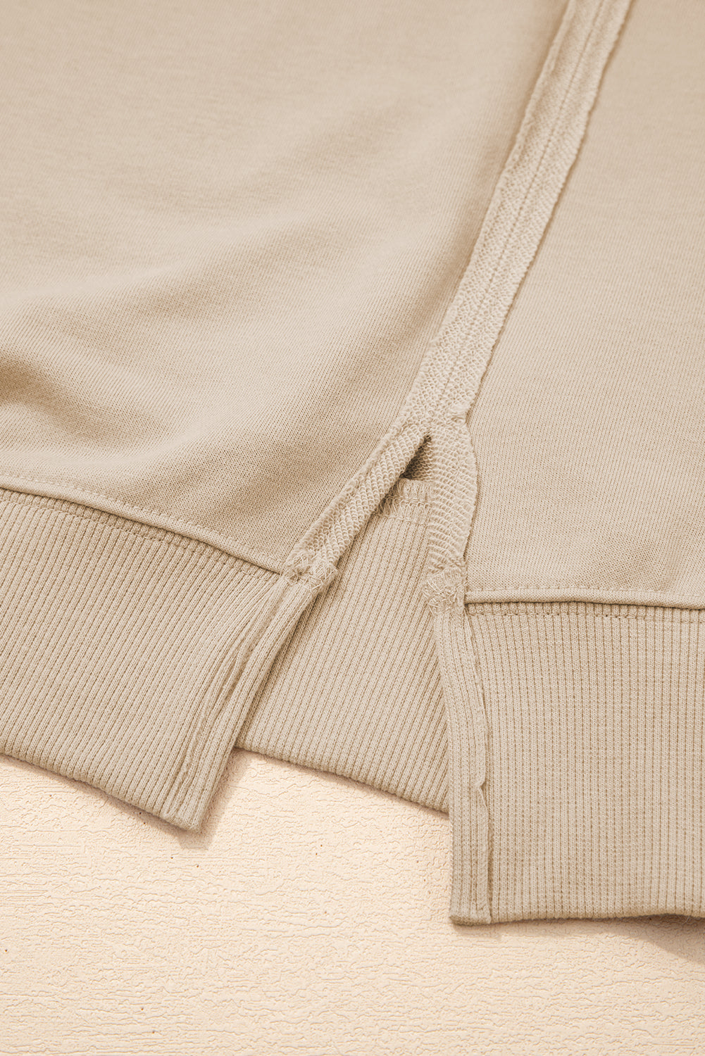 Ashley Sleeve Side Slit Sweatshirt