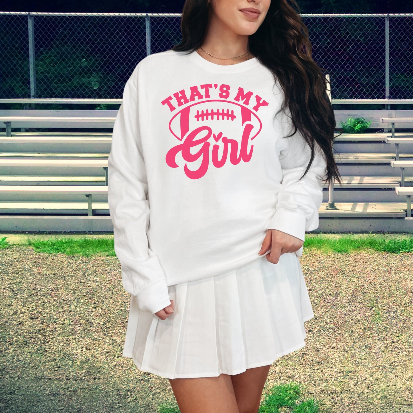 That's my Girl Football - Tee or Sweatshirt, multiple colors