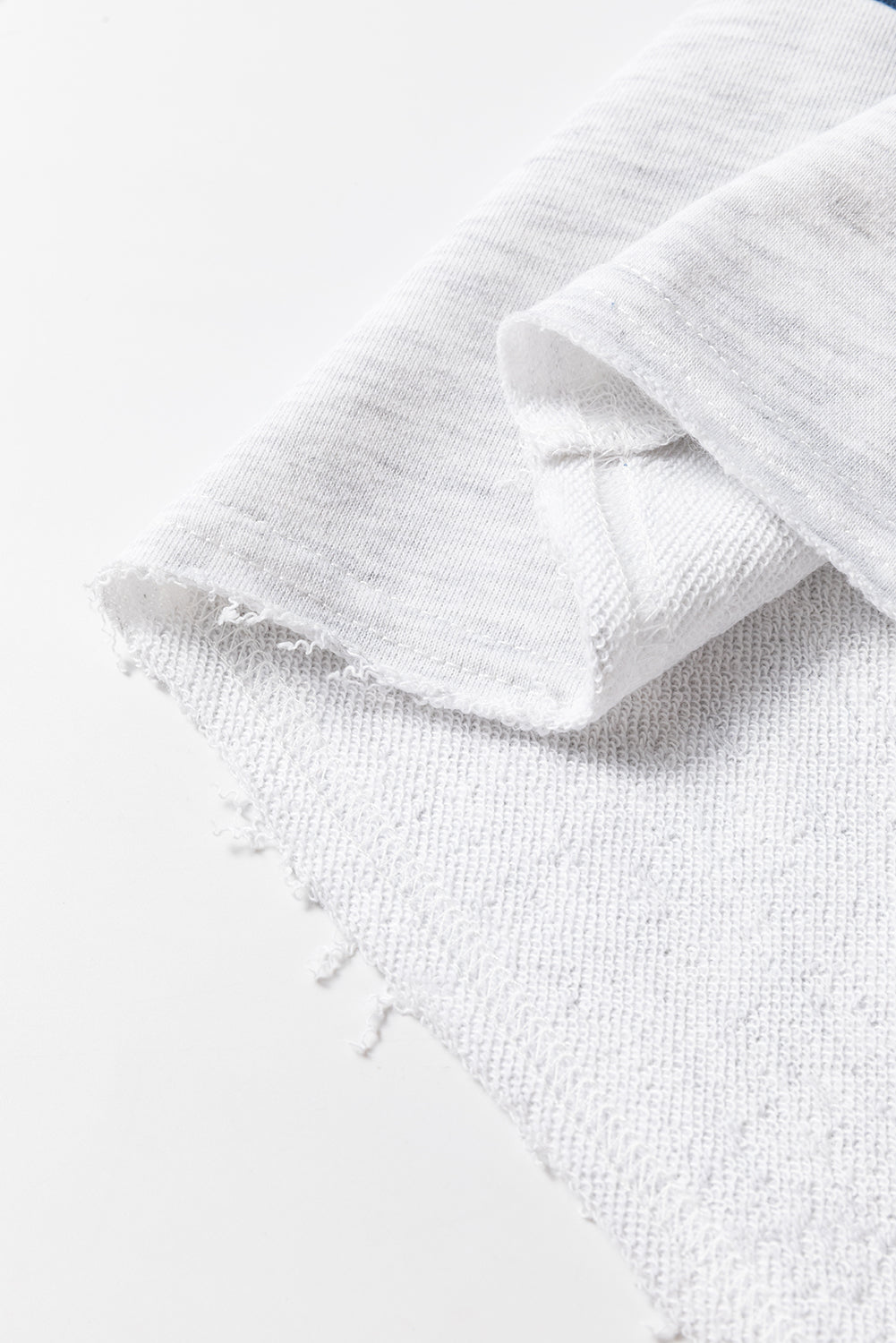 Melissa Sleeve Raw Seamed Sweatshirt