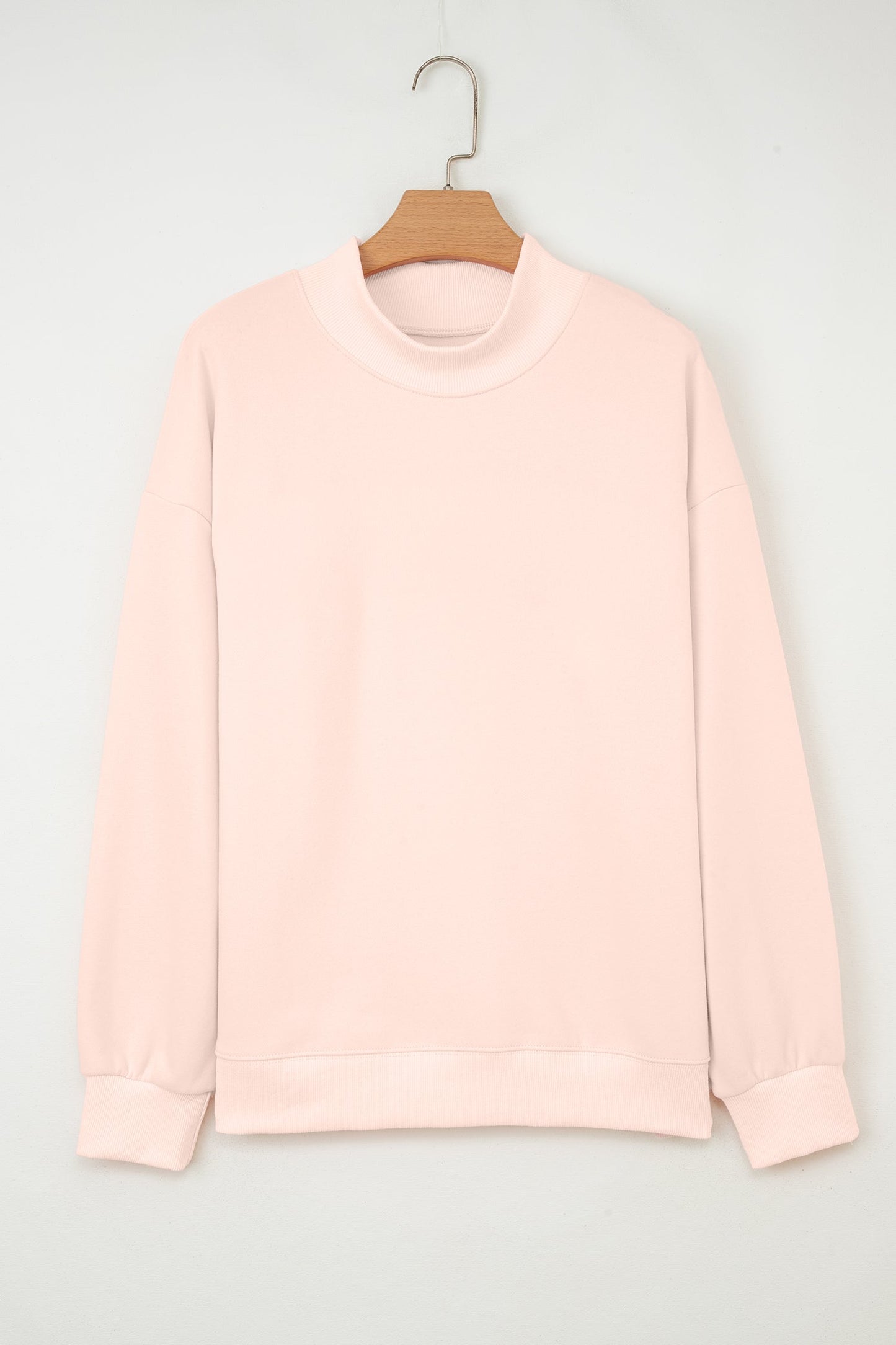 Ensley apricot Oversize Mock Sweatshirt