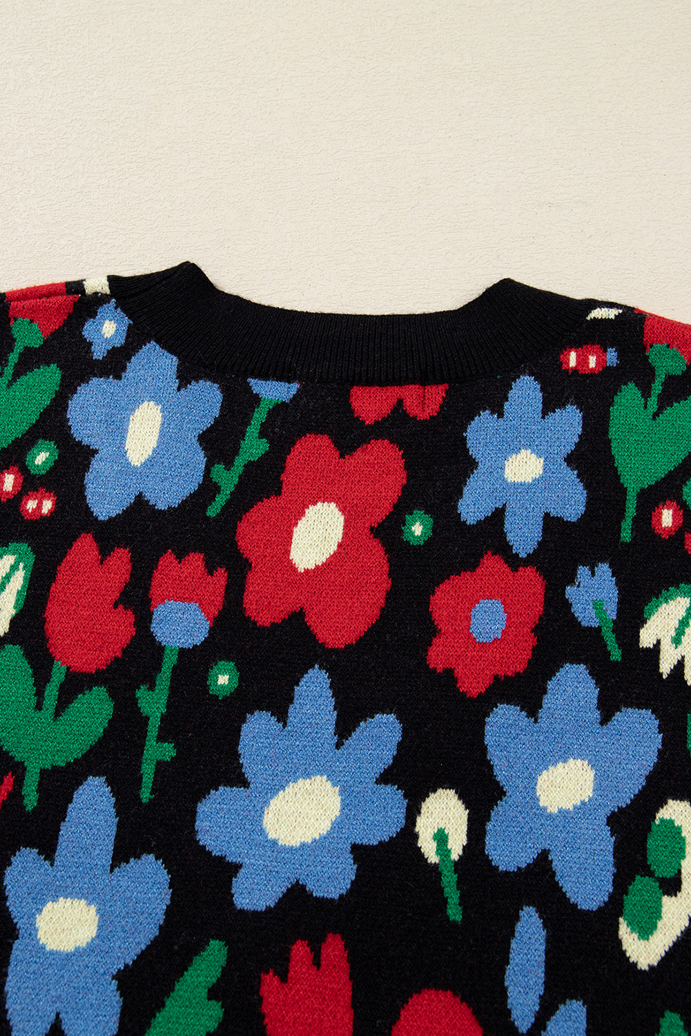 Zariah Print Short Cardigan Sweater