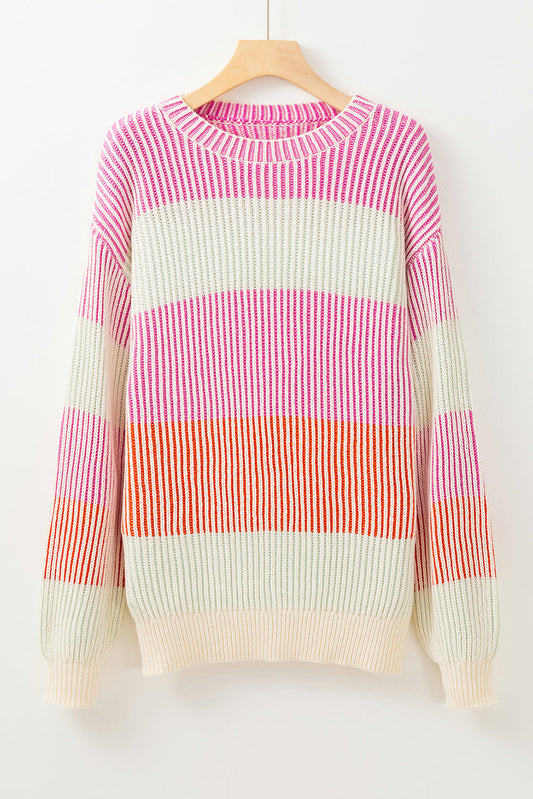 Ella Knit Bubble Sleeve Sweater