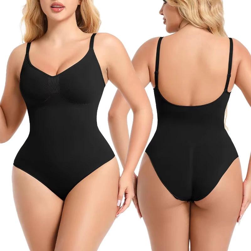 Women's Seamless Faja Boyshorts Bodysuit – Plus Size Shaper
