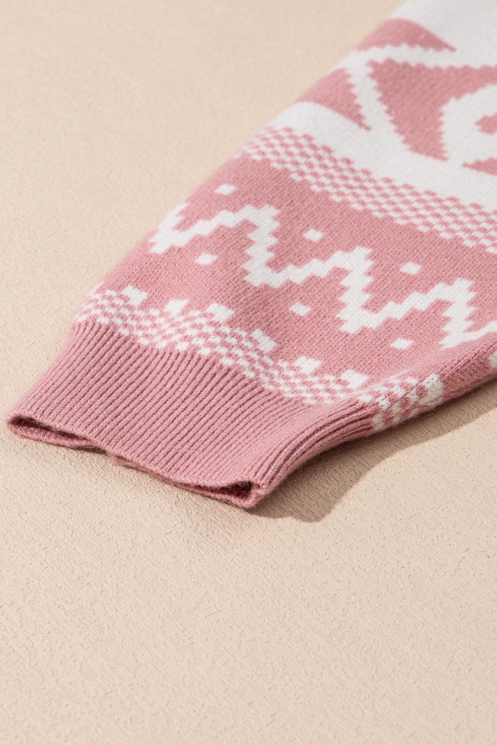 Alexandra abstract Print Pullover Sweater