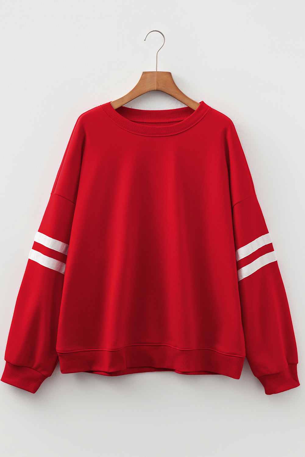 Sophia Varsity Striped Detail Sweatshirt