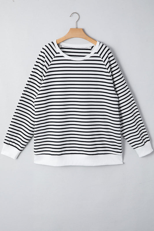 Amelia Side Slits Loose Sweatshirt