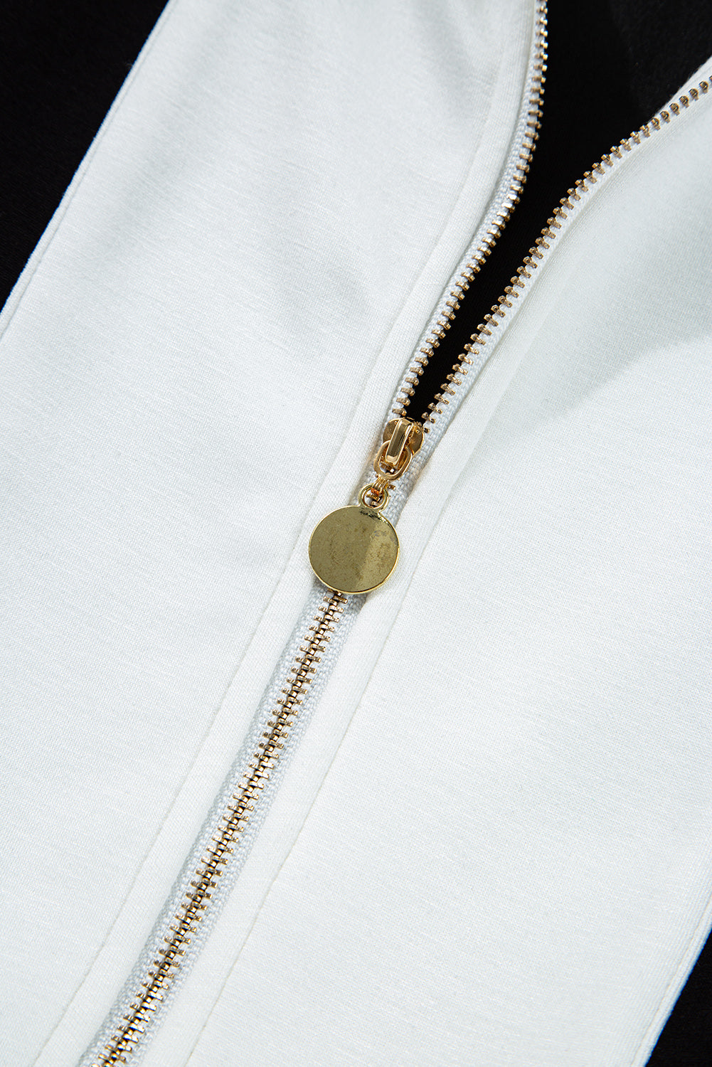 Olivia Patchwork Zip Front Romper