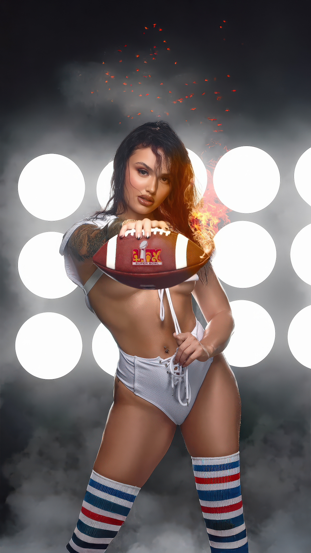 Varsity Babe Football Player Costume