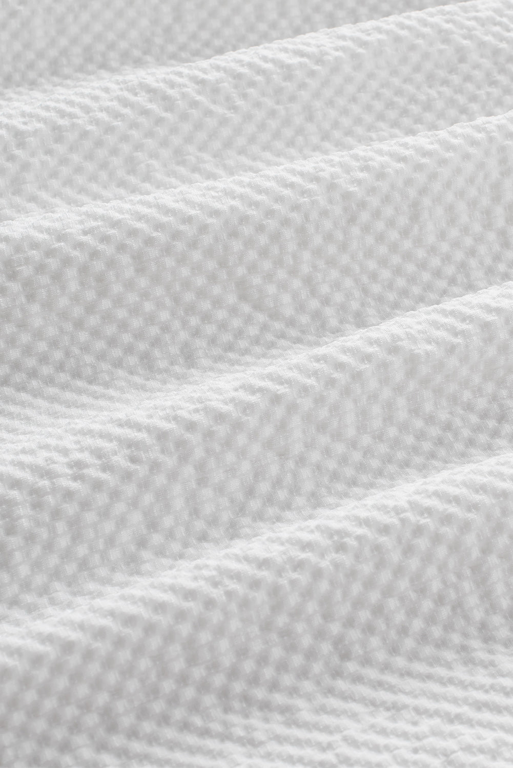 Eileen Ruffle Accent Flutter Sleeve Notch Neck Top