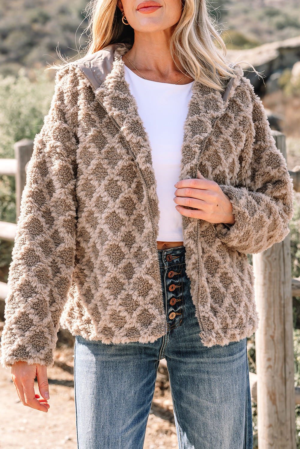 Mia Up Side Hooded Jacket