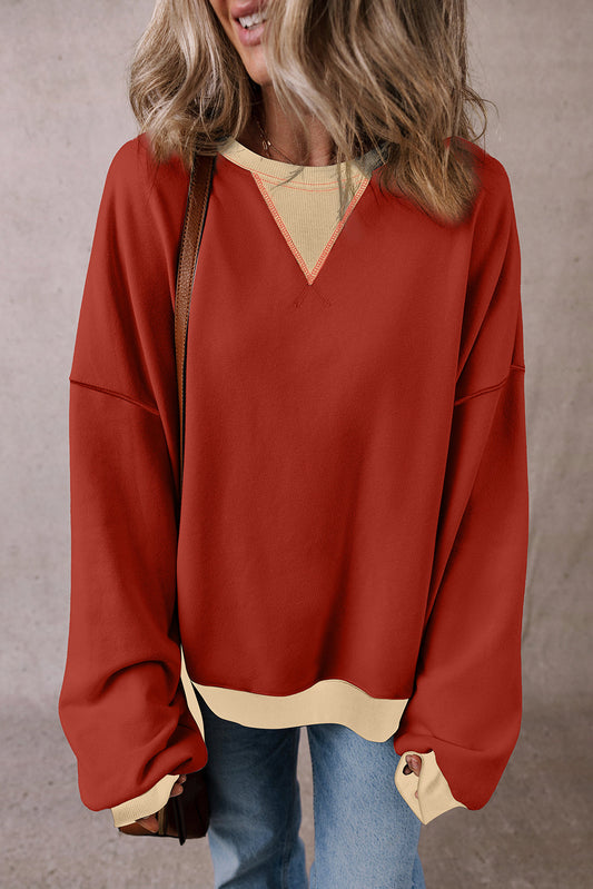 Abigail Drop Shoulder Oversized Sweatshirt