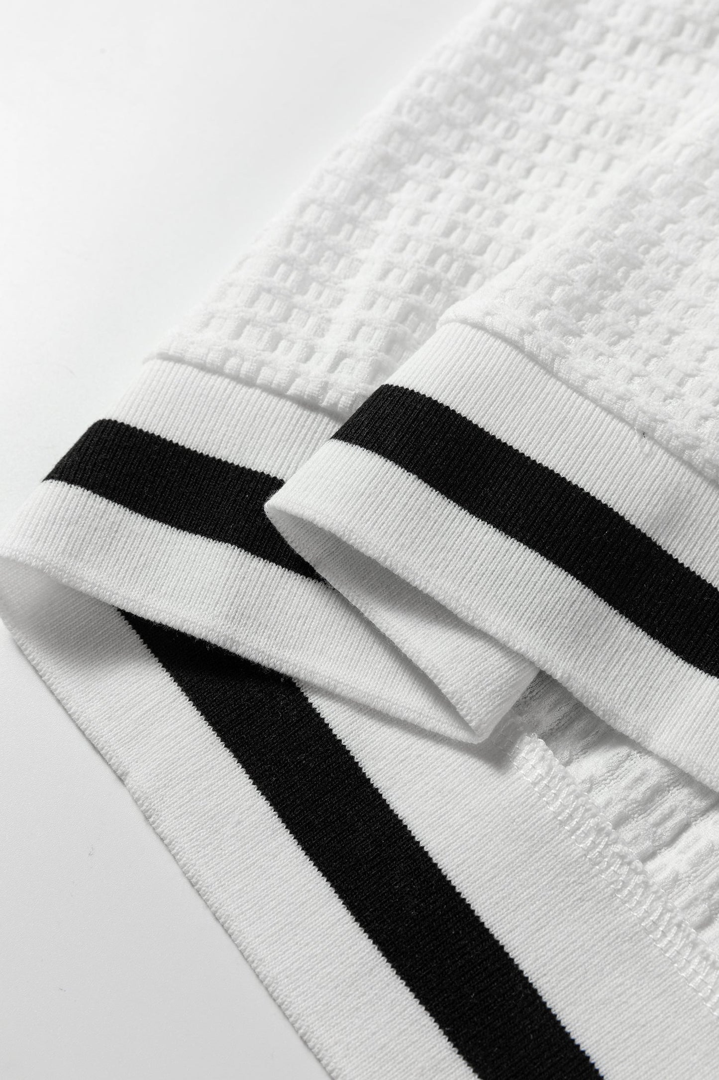 Greta Trim Pullover Waffle Top