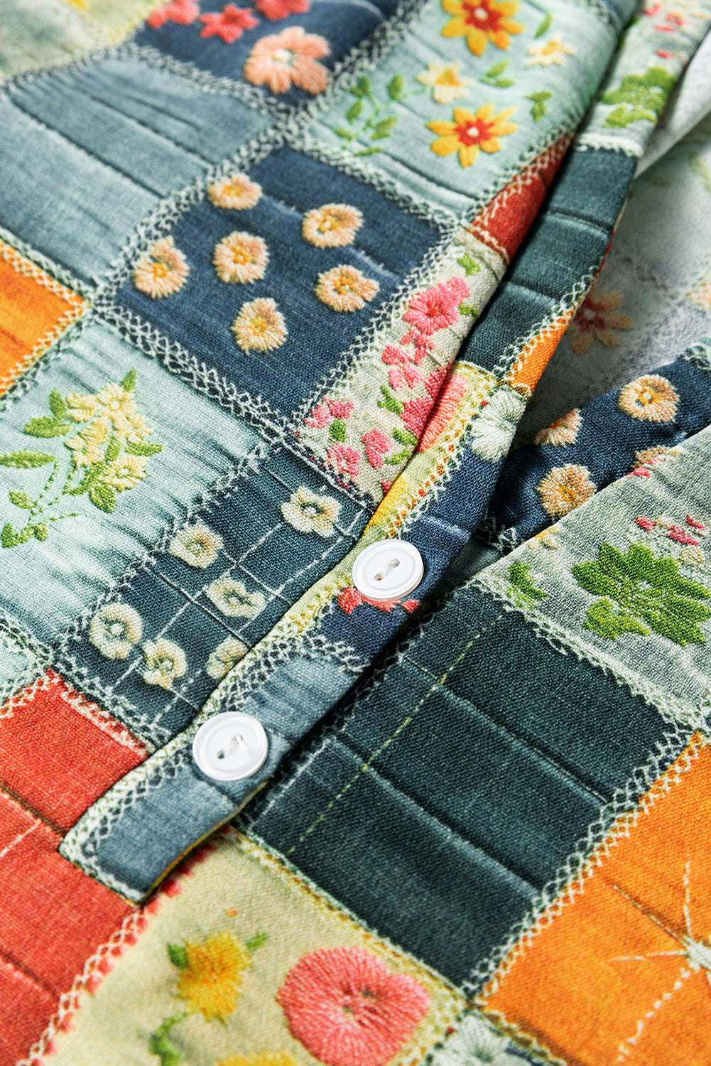 Sarajana Half Placket Collared Blouse