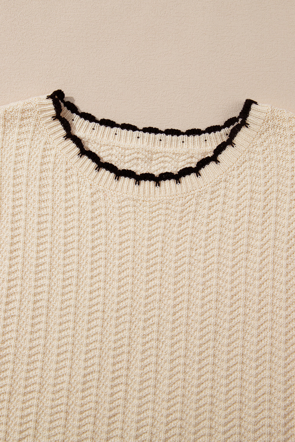 Sophia Knit Short Sleeve Sweater