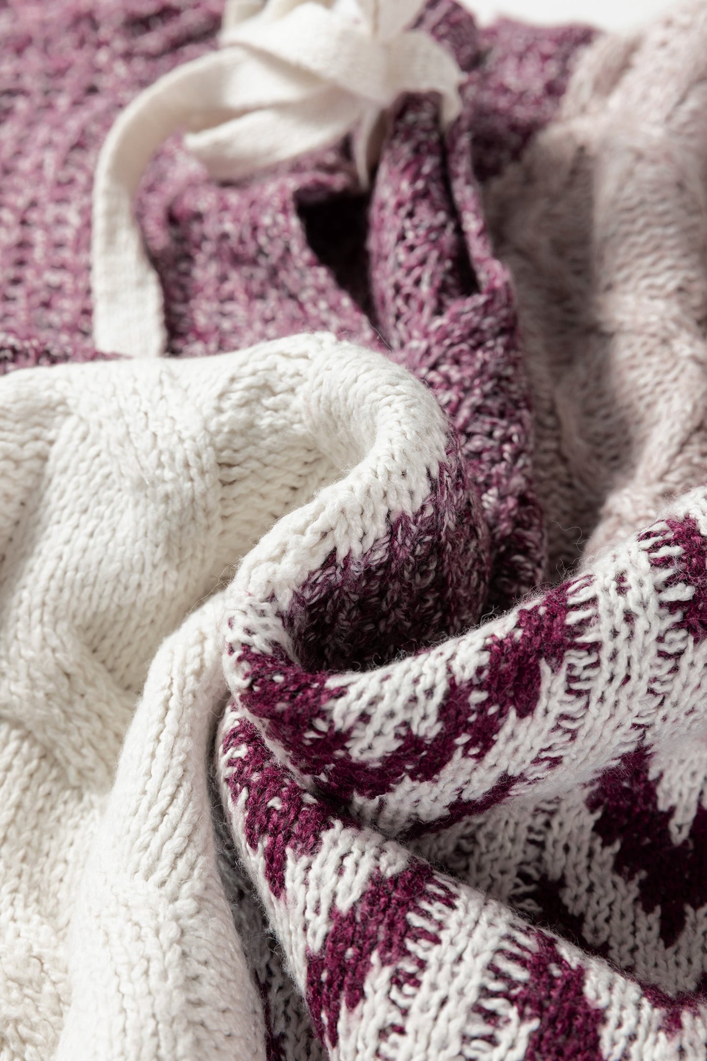 Elliott Back Loose Fit Sweater