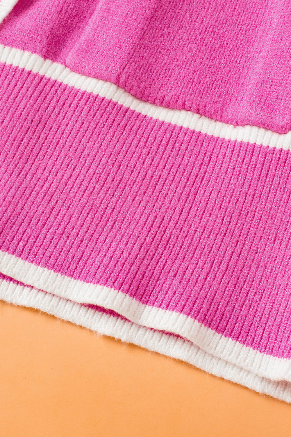 Hadlee Color Contrast Side Cardigan