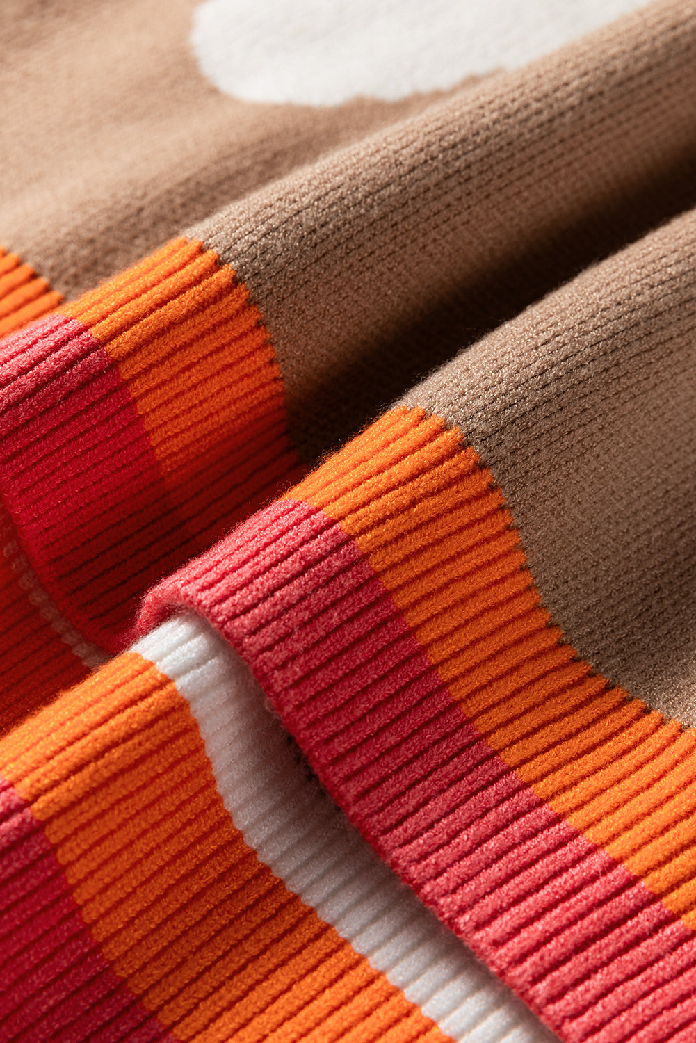 Scarlett Contrast Striped Baggy Sweater