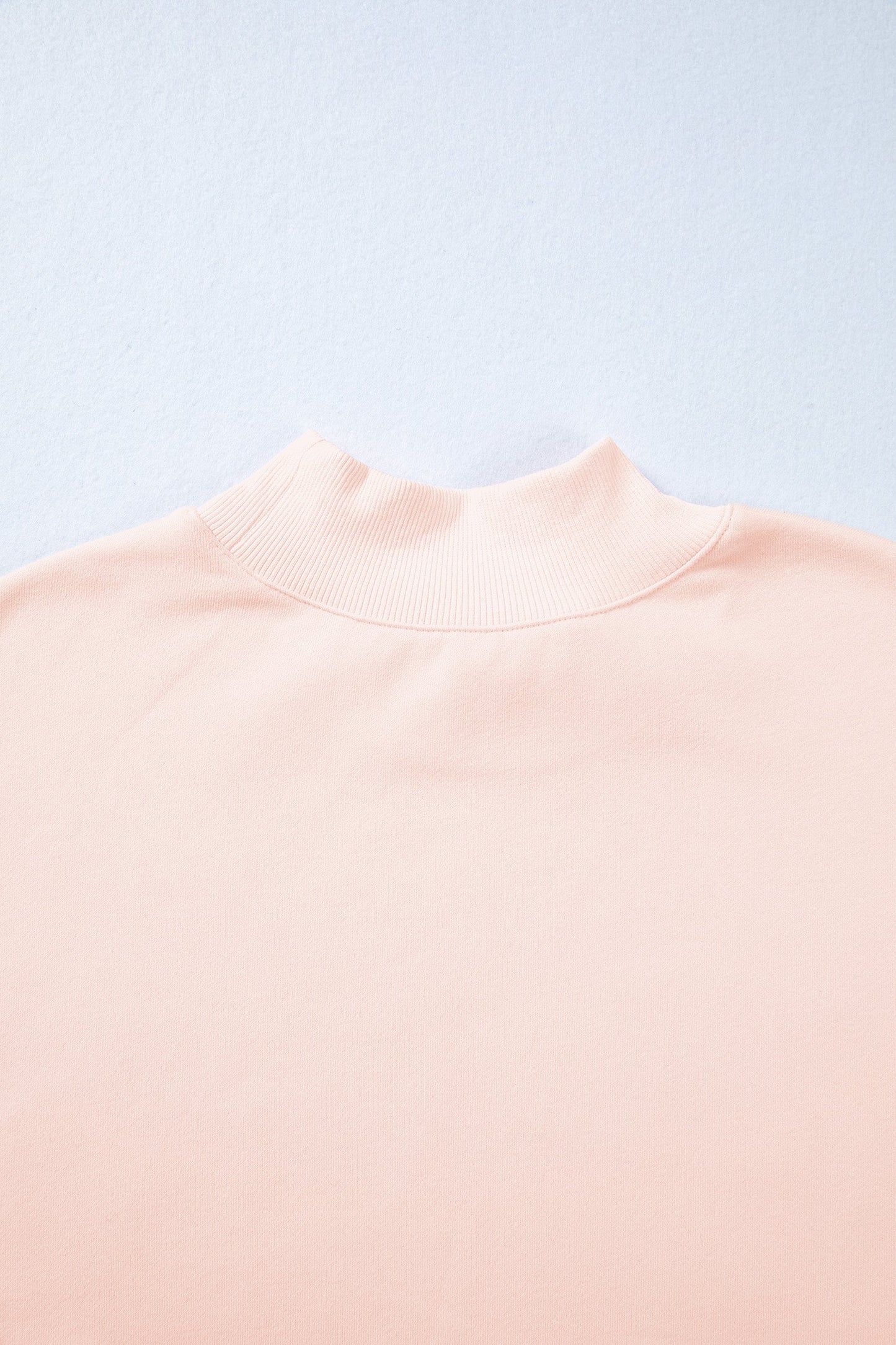 Blessed Embroidered Mock Sweatshirt