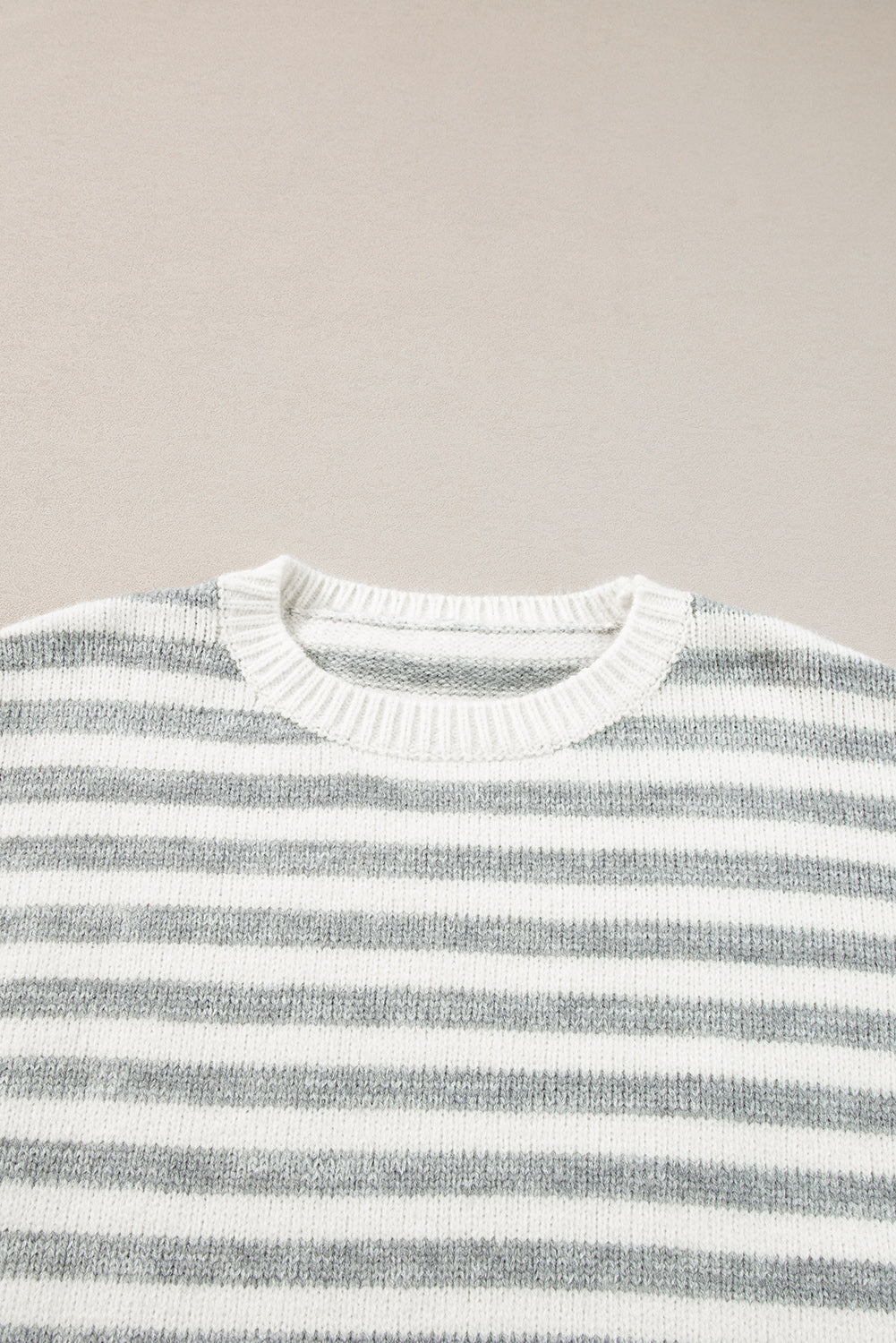 Dylan Stripe Drop Shoulder Sweater