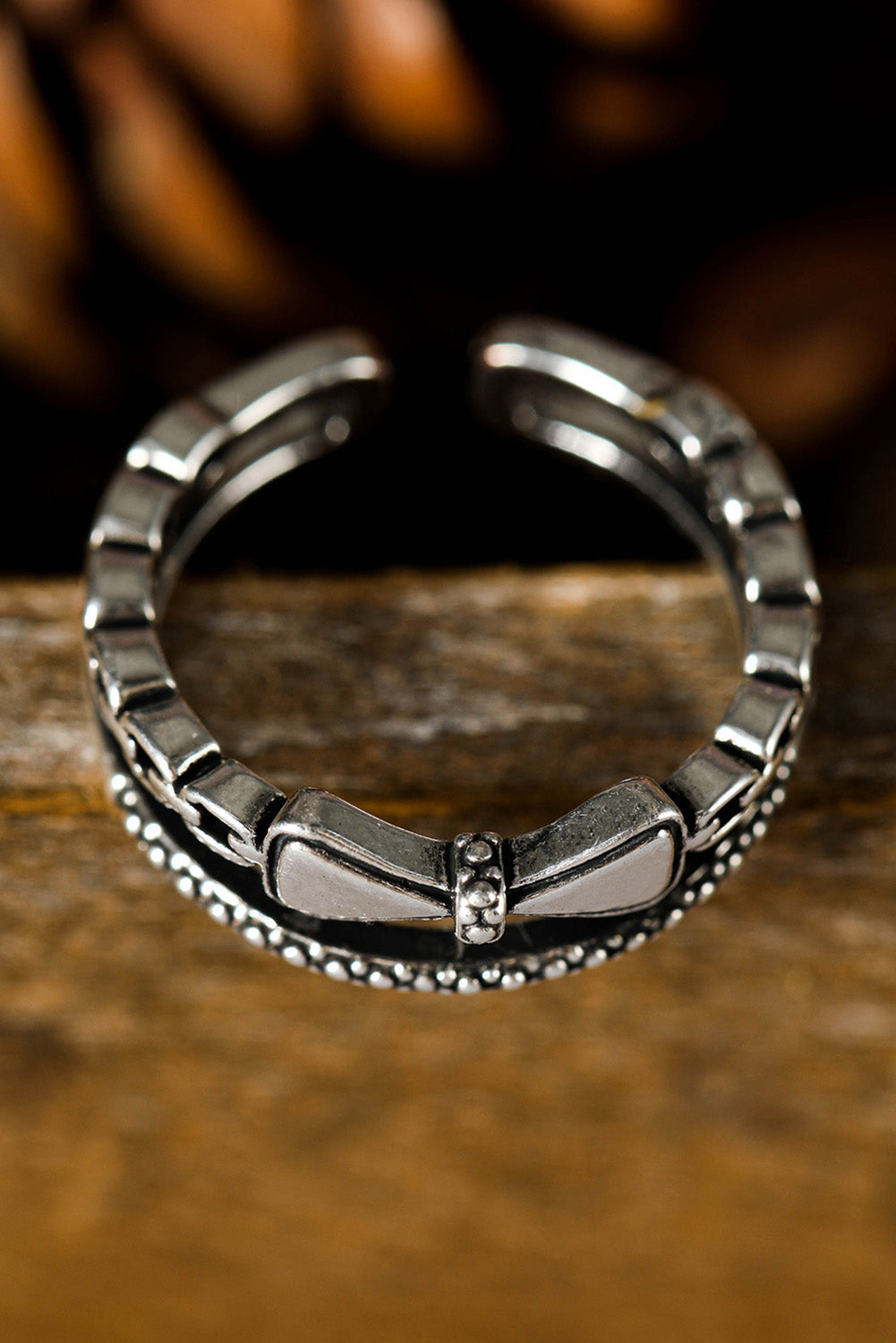 Alena alloy Double Tier Ring