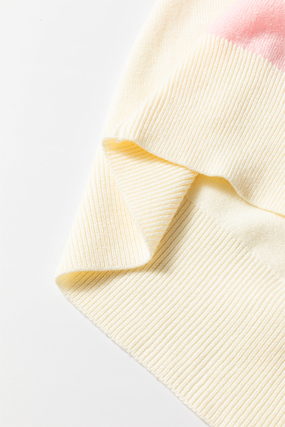 Michaela Colorful Pattern Front Sweater