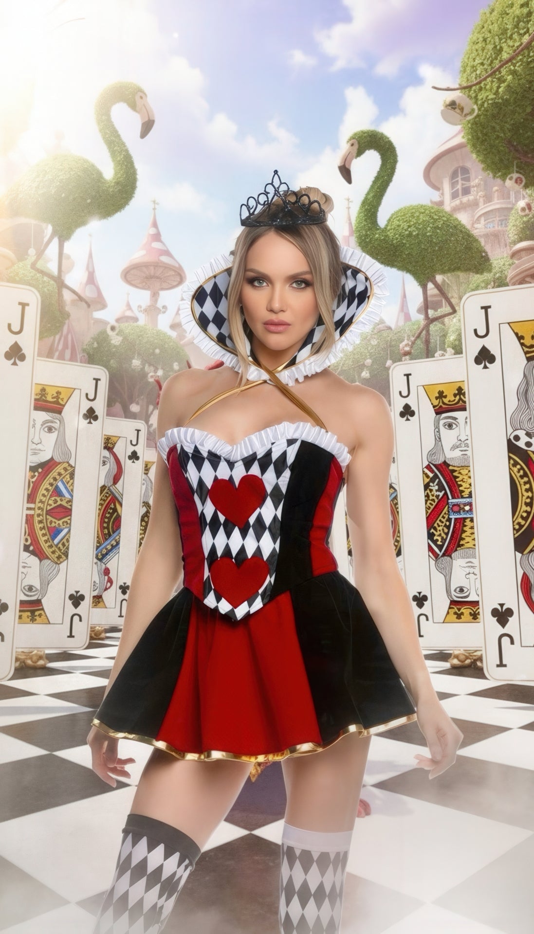 4pc Wonderland Queen