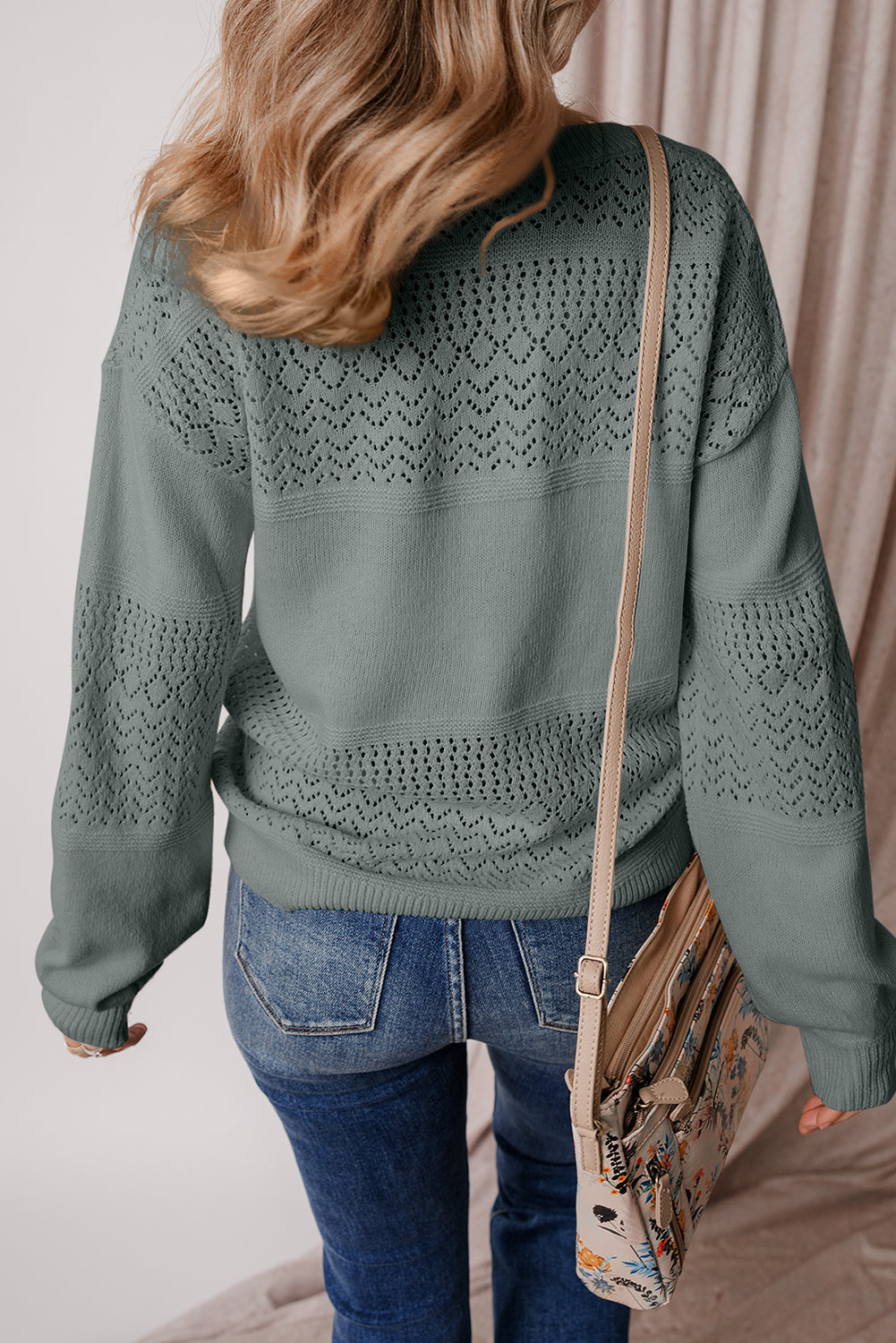 Avery Detail Drop Shoulder Sweater