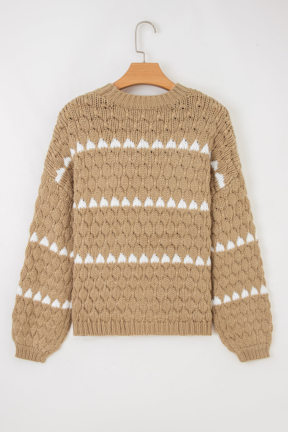 Avery Puff Sleeve Baggy Sweater